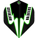 Ruthless Ruthless Dart Flights – Power Surge Groen Zwart Ruthless Ruthless Dart Flights – Power Surge Groen Zwart