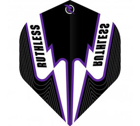 Ruthless Dart Flights – Power Surge Paars Zwart Ruthless Dart Flights – Power Surge Paars Zwart