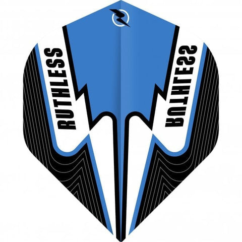 Ruthless Dart Flights - Power Surge Blauw