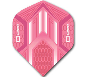Datadart Dart Flights – Hex Roze Clear Datadart Dart Flights – Hex Roze Clear