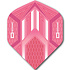 Dart Flights – Hex Roze Clear Dart Flights – Hex Roze Clear