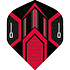 Dart Flights – Hex Zwart Rood Dart Flights – Hex Zwart Rood