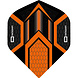 Datadart Datadart Dart Flights – Hex Zwart Oranje Datadart Datadart Dart Flights – Hex Zwart Oranje