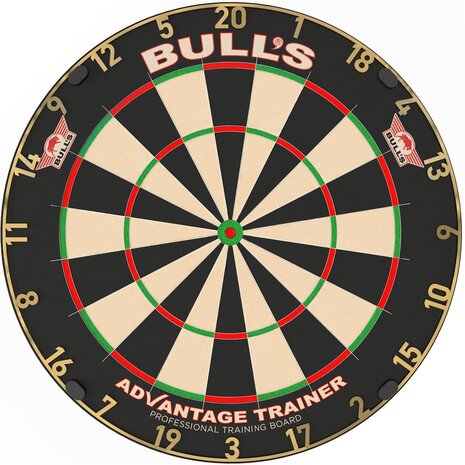 Bulls Advantage Trainer Dartboard Gold Bulls Advantage Trainer Dartboard Gold