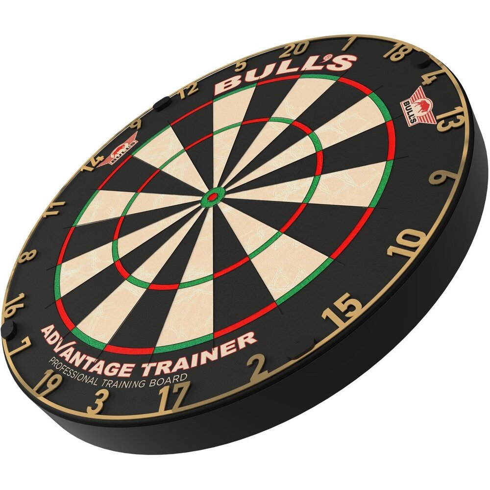 Bulls Advantage Trainer Dartboard Gold Bulls Advantage Trainer Dartboard Gold