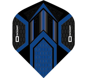 Datadart Dart Flights – Hex Blauw Zwart Datadart Dart Flights – Hex Blauw Zwart