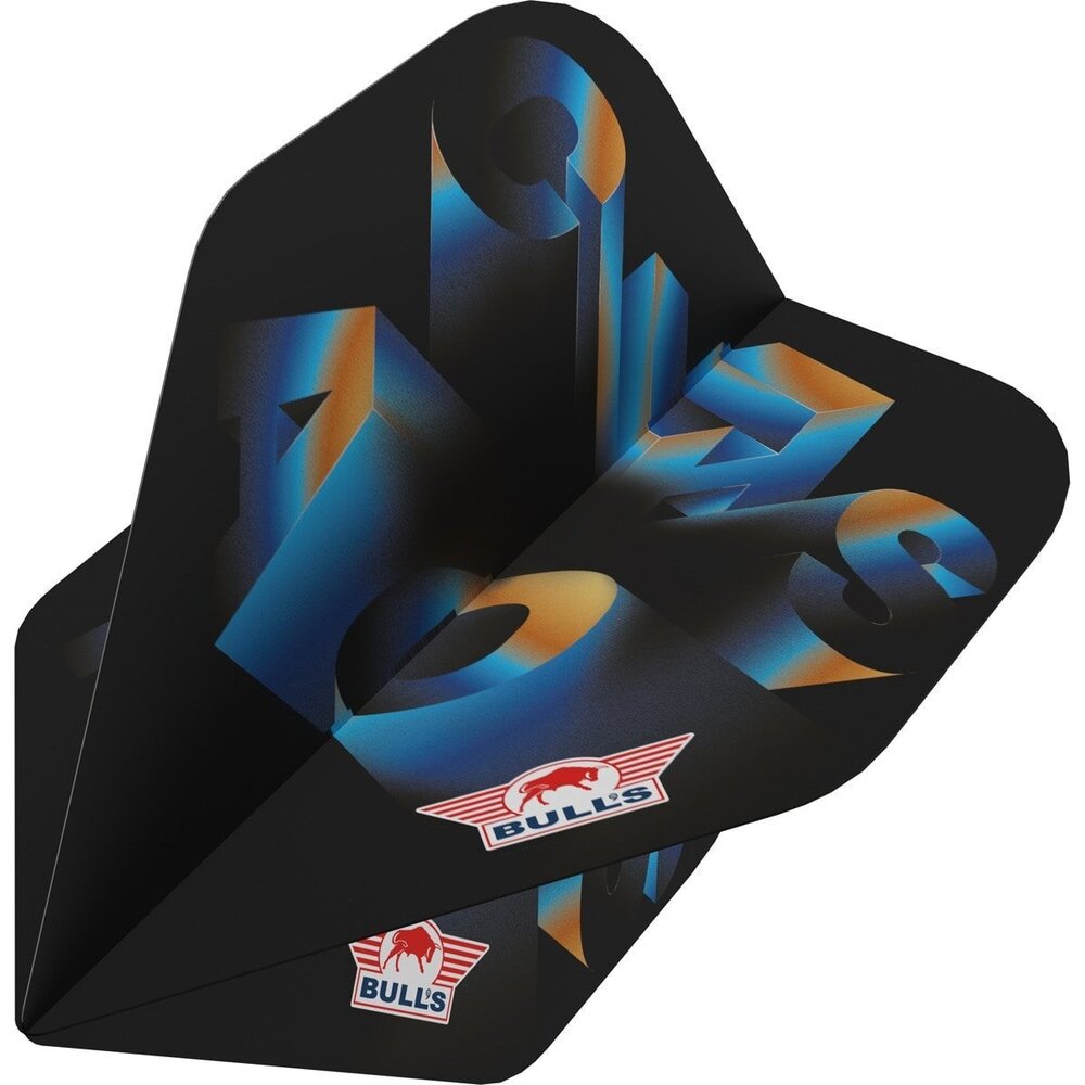 Bulls Dart Flights - Chaos Blauw