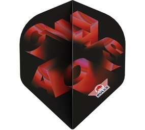 Bulls Dart Flights - Chaos Rood Bulls Dart Flights - Chaos Rood