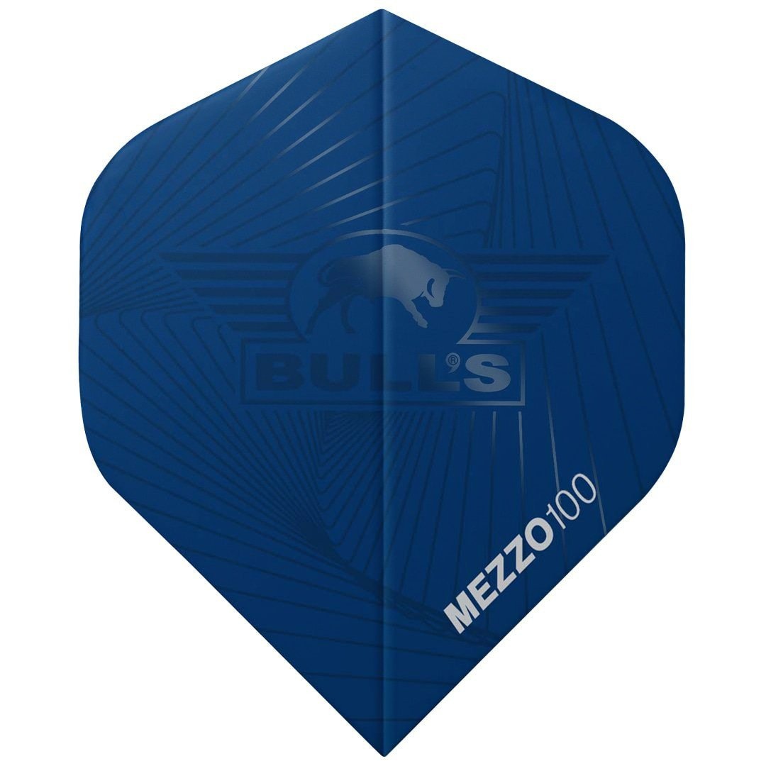 Dart Flights - Mezzo 100 Blauw afbeelding