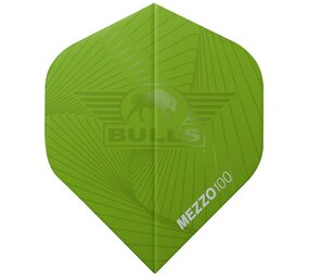 Bulls Dart Flights - Mezzo 100 Groen