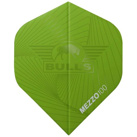 Bulls Dart Flights - Mezzo 100 Groen