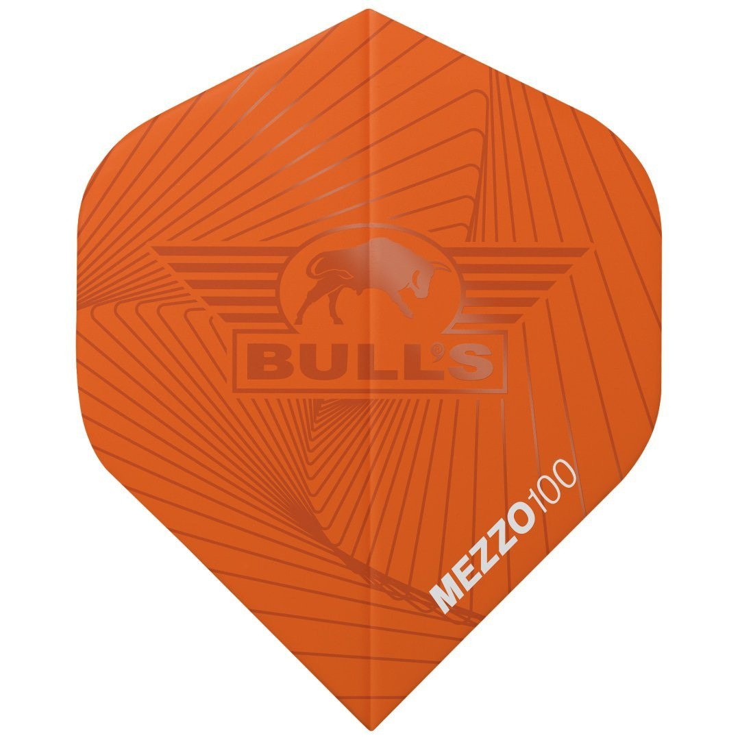 Dart Flights - Mezzo 100 Oranje afbeelding