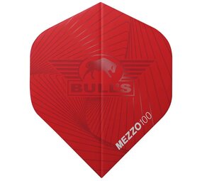 Bulls Dart Flights - Mezzo 100 Rood