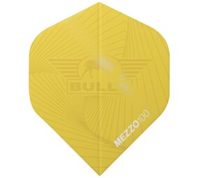 Bulls Dart Flights - Mezzo 100 Geel
