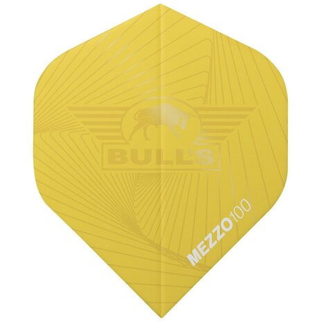 Bulls Dart Flights - Mezzo 100 Geel