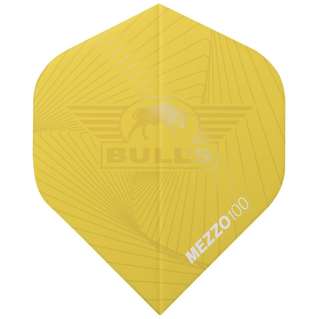 Dart Flights - Mezzo 100 Geel afbeelding
