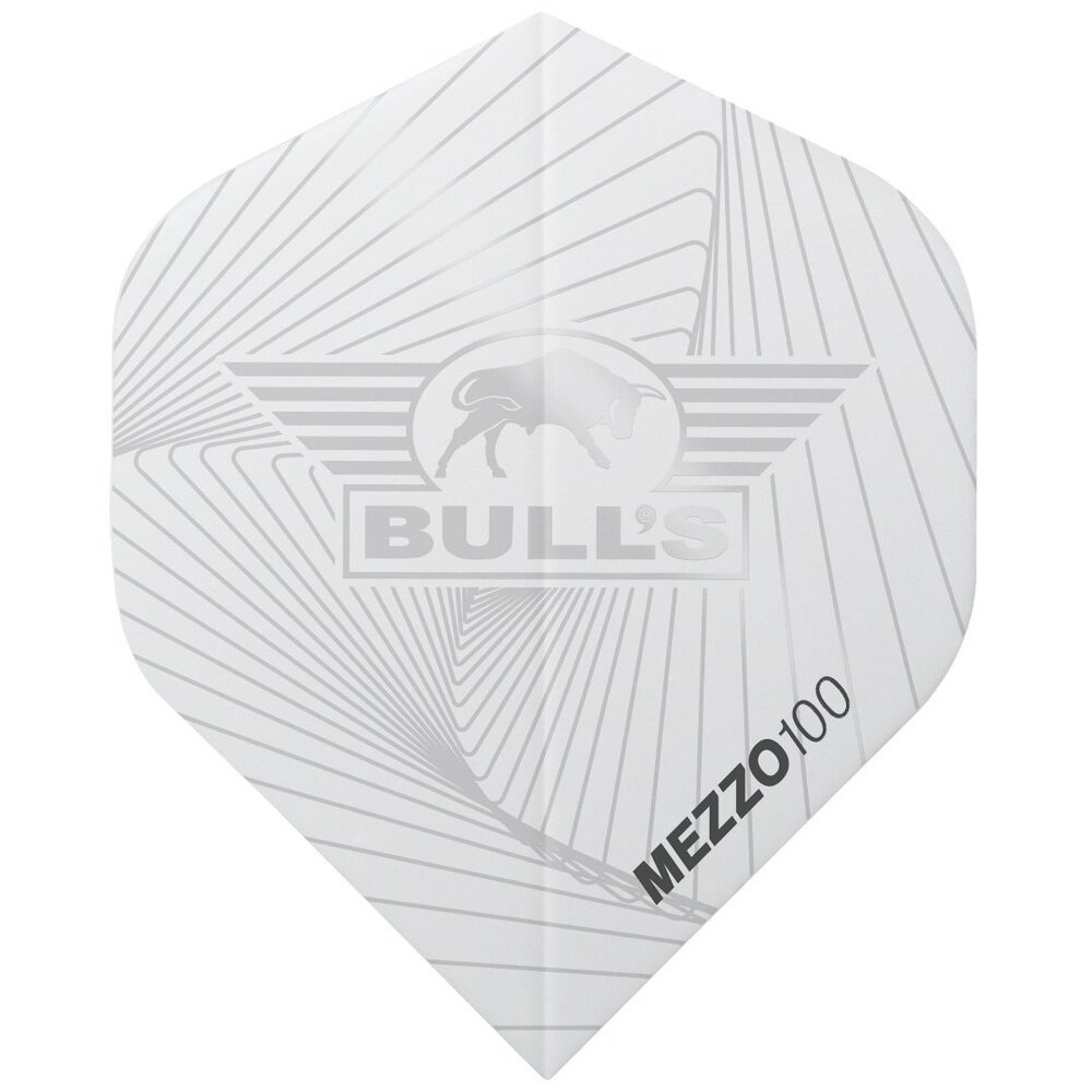 Bulls Dart Flights - Mezzo 100 Wit Bulls Dart Flights - Mezzo 100 Wit