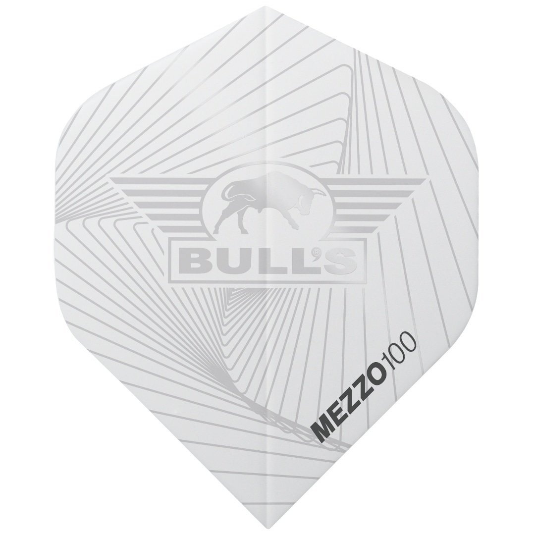 Dart Flights - Mezzo 100 Wit afbeelding