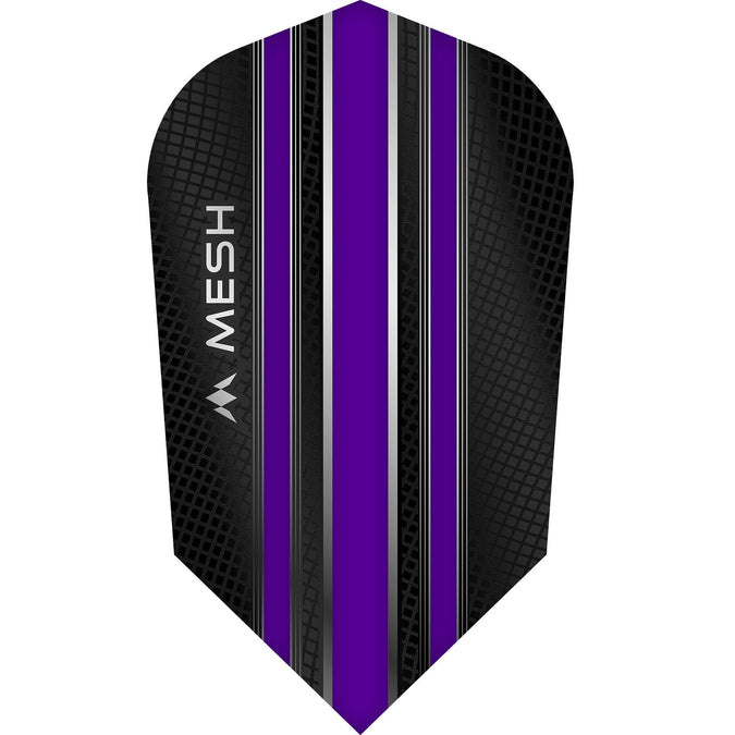 Mission Mesh Dart Flights - Slim - Purple