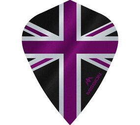 Mission Alliance Dart Flights - Kite - Paars Mission Alliance Dart Flights - Kite - Paars