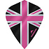 Alliance Dart Flights - Kite - Roze Alliance Dart Flights - Kite - Roze