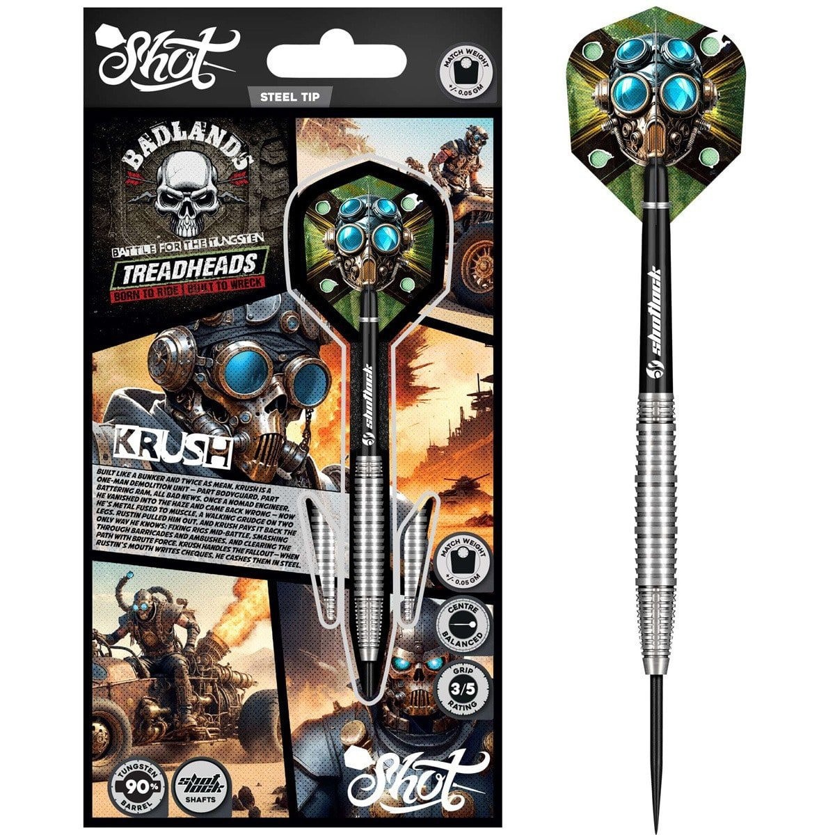 Shot Badlands Krush 90% Darts afbeelding 1