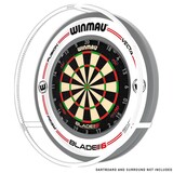 Winmau Plasma Ice Dartbord Verlichting (Wit)