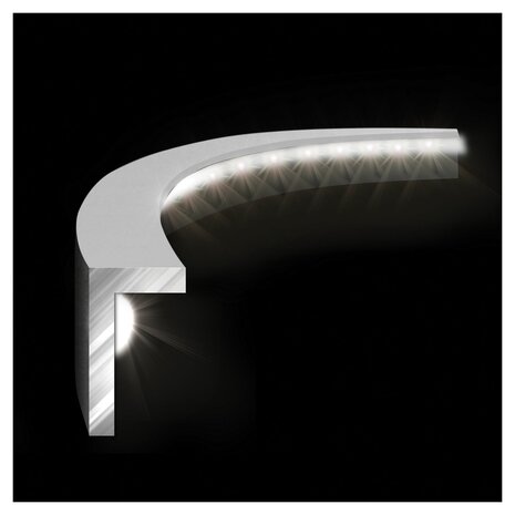 Winmau Winmau Plasma Ice LED Verlichting + Pro-Line Blade 6 White Surround Voordeelpakket Winmau Winmau Plasma Ice LED Verlichting + Pro-Line Blade 6 White Surround Voordeelpakket