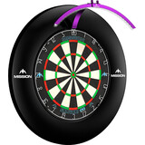 Mission Mission Torus 100 Dartboard Led Lightning - Purple