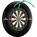 Mission Torus 100 Dartboard Led Lightning - Green