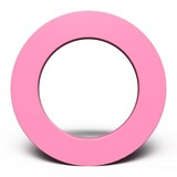 Bulls Bulls Dartbord Surround Pink