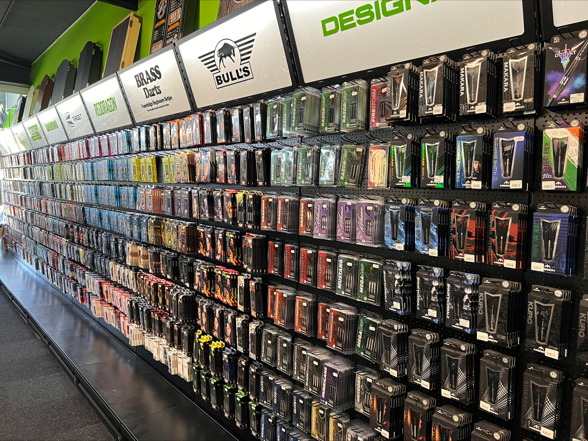 Waarom u bij ons geen Target Darts vindt