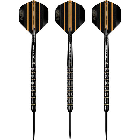 Mission Mike de Decker Darts - Black and Gold - 95%