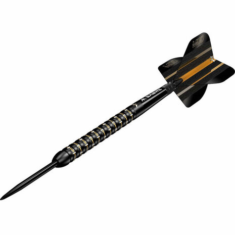 Mission Mike de Decker Darts - Black and Gold - 95%