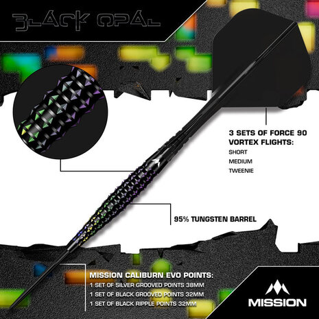 Mission Mission Black Opal 95% Darts