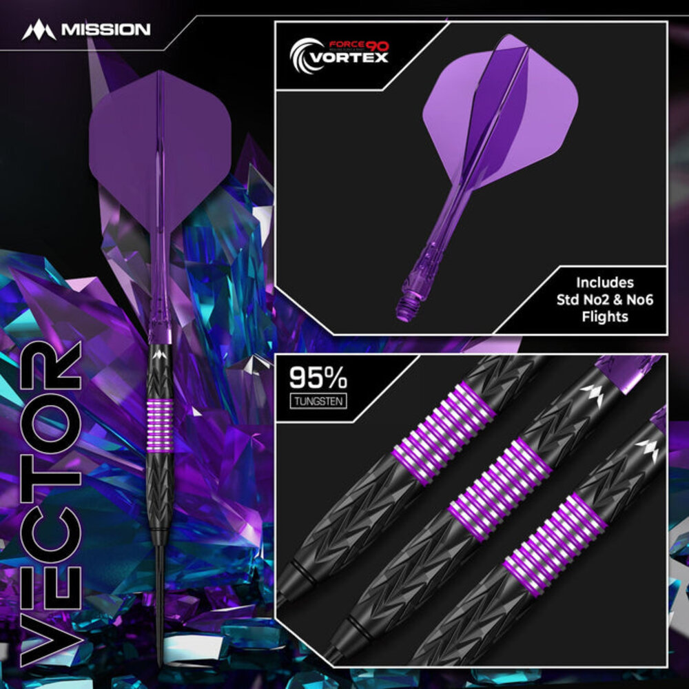 Mission Mission Vector 95% Darts