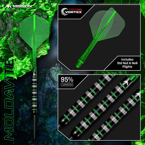 Mission Mission Moldavite 95% Darts