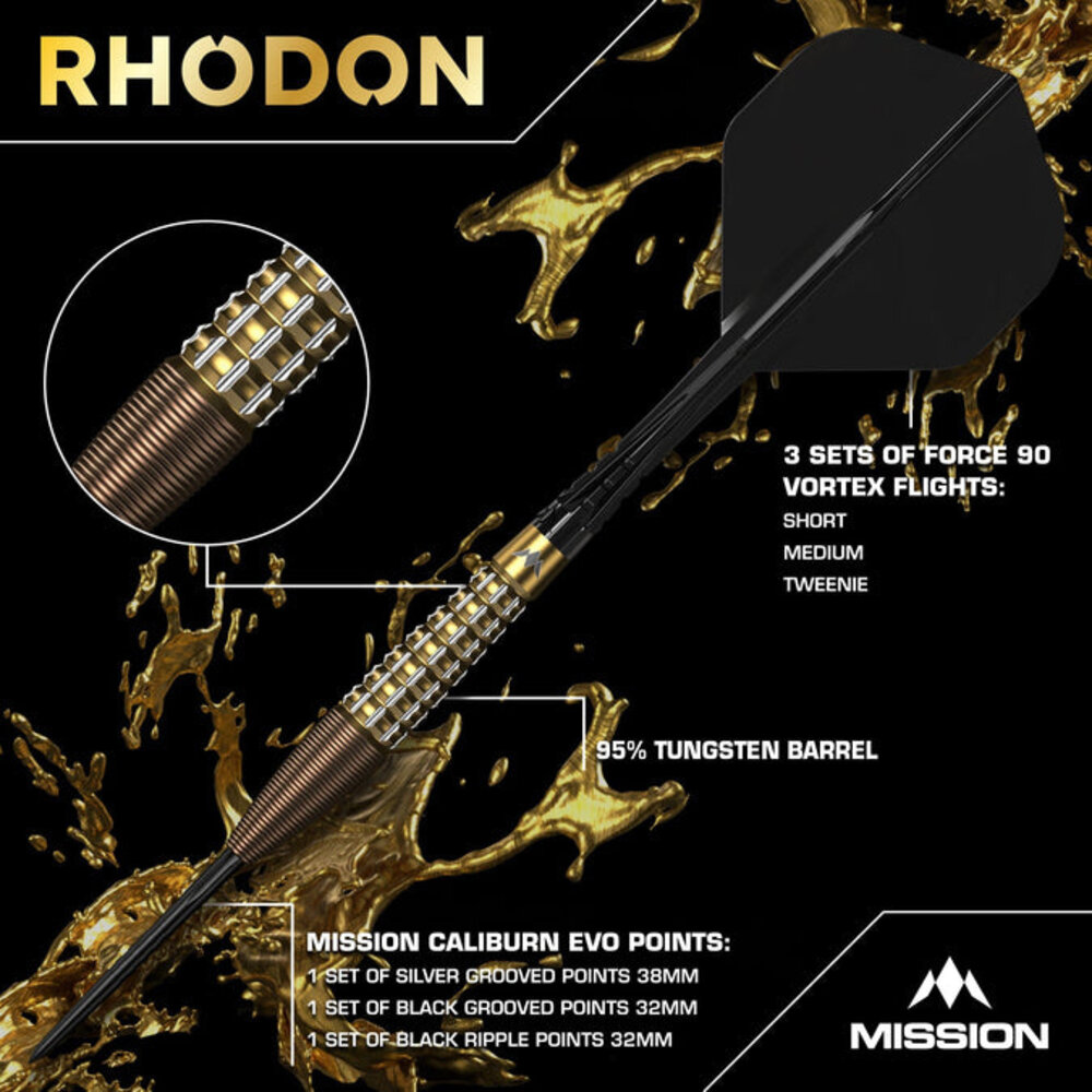 Mission Mission Rhodon 95% Darts