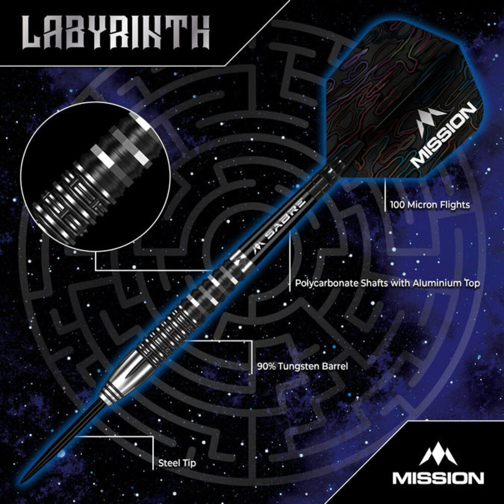 Mission Mission Labyrinth 90% Darts