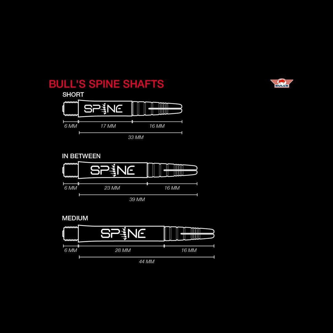 Bulls Spine Shafts - Oranje