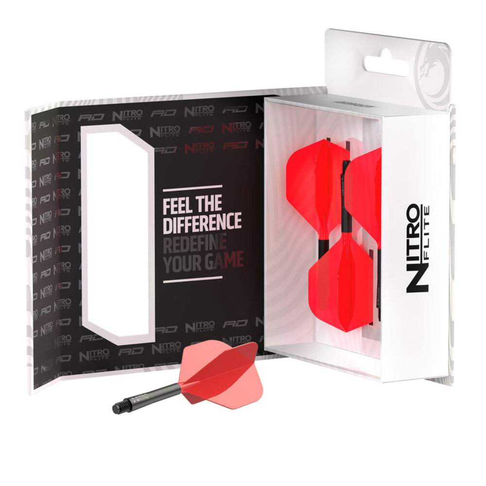 Red Dragon Redragon Nitro Flight System - Black Red