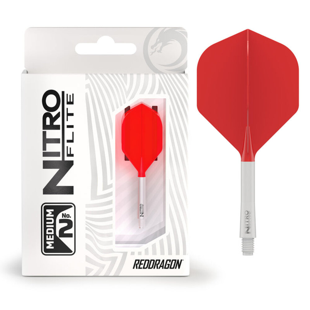 Red Dragon Redragon Nitro Flight System - White Red