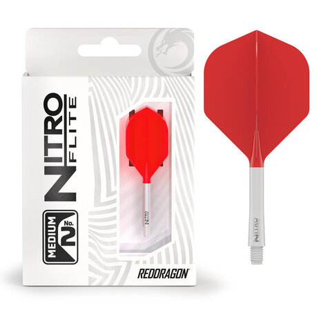 Red Dragon Redragon Nitro Flight System - White Red