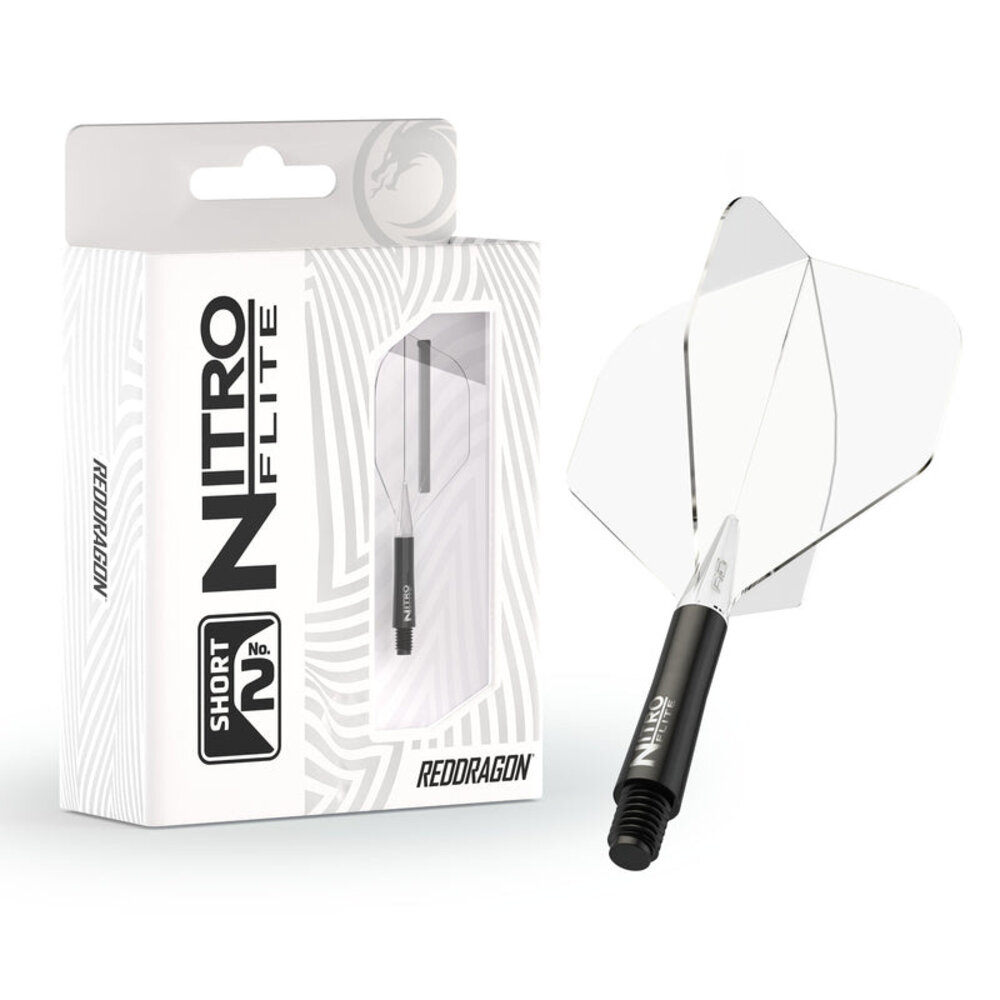 Red Dragon Redragon Nitro Flight System - Black Clear Red Dragon Redragon Nitro Flight System - Black Clear