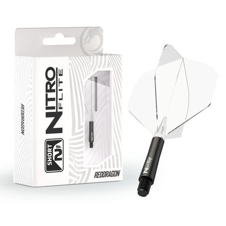 Red Dragon Redragon Nitro Flight System - Black Clear Red Dragon Redragon Nitro Flight System - Black Clear