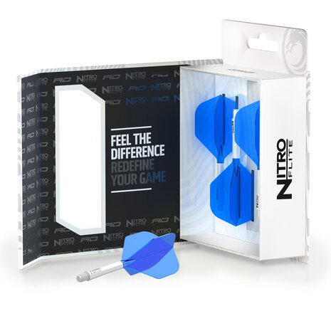 Red Dragon Redragon Nitro Flight System - White Blue Red Dragon Redragon Nitro Flight System - White Blue