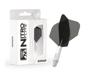 Red Dragon Nitro Flight System - White Black Red Dragon Nitro Flight System - White Black