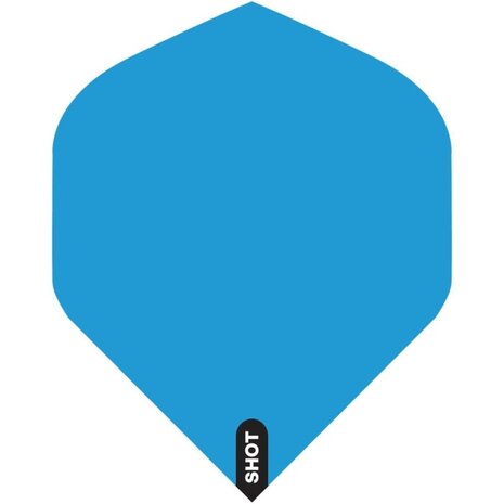 Shot Shot Plain Blue No.2 Dartflight