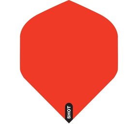 Shot Plain Red No.2 Dartflight