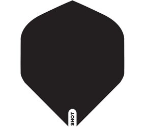 Shot Plain Black No.2 Dartflight